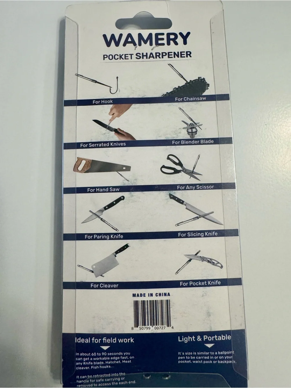 Pocket Sharpener Set - Silver and Black